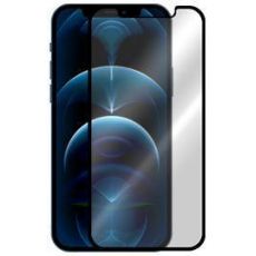 Tvrdené sklo 5D FULL COVER (full glue) 9H PRO (TG) pre APPLE IPHONE 12 PRO MAX (6,7") - čierne