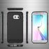 Púzdro CARBON CASE pre SAMSUNG GALAXY S6 EDGE (G925F) - čierne