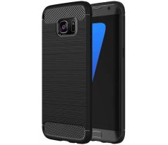 Púzdro CARBON CASE pre SAMSUNG GALAXY S6 (G920F) - čierne