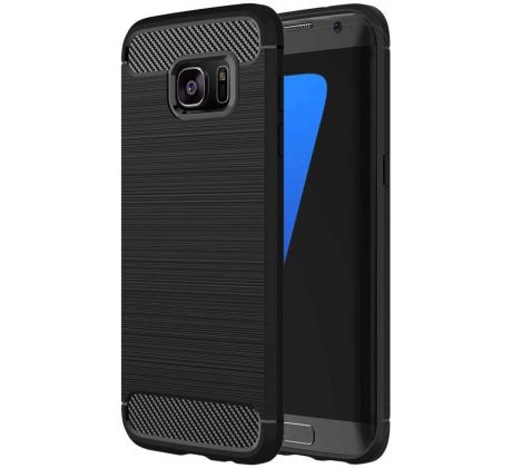 Púzdro CARBON CASE pre SAMSUNG GALAXY S6 (G920F) - čierne