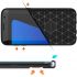 Púzdro CARBON CASE pre SAMSUNG GALAXY S6 (G920F) - čierne