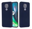 Zadný kryt SILICONE CASE  pre MOTOROLA MOTO G9 PLAY/E7 PLUS - modré