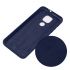 Zadný kryt SILICONE CASE  pre MOTOROLA MOTO G9 PLAY/E7 PLUS - modré