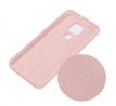 Zadný kryt SILICONE CASE  pre MOTOROLA MOTO G9 PLAY/E7 PLUS - ružové