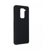 Zadný kryt SILICONE CASE  pre XIAOMI REDMI NOTE 9 - čierne