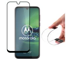 WOZINSKY FULL COVER NANO GLASS - Flexibilné Tvrdené sklo LCD 9H pre MOTOROLA MOTO G8 PLUS