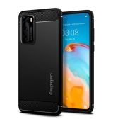 Púzdro SPIGEN RUGGED ARMOR™ pre HUAWEI P40 - čierne