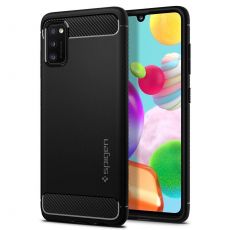 Púzdro SPIGEN RUGGED ARMOR™ pre SAMSUNG GALAXY A41 (A415F) - čierne