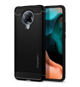 Púzdro SPIGEN RUGGED ARMOR™ pre XIAOMI POCO F2 PRO - čierne