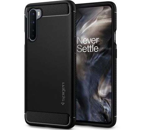 Púzdro SPIGEN RUGGED ARMOR™ pre OnePlus NORD - čierne