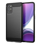 Púzdro CARBON CASE pre OnePlus 8T - čierne