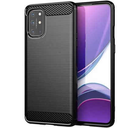 Púzdro CARBON CASE pre OnePlus 8T - čierne