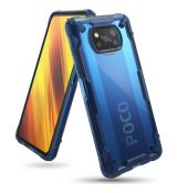 Púzdro RINGKE FUSION X PANZER pre XIAOMI PCO X3 NFC - modré