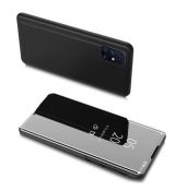 Knižkové púzdro CLEAR VIEW COVER pre SAMSUNG GALAXY M51 (M515F) - čierne