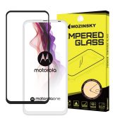 Tvrdené sklo WOZINSKY 5D FULL COVER (full glue) 9H PRO (TG) pre MOTOROLA FUSION PLUS - čierne
