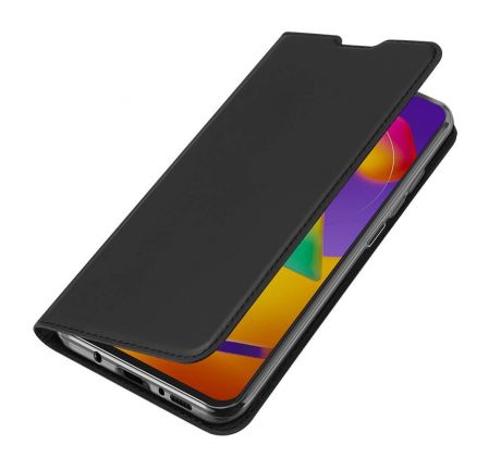 Púzdro knižkové DUX DUCIS PRO SKIN SERIES pre SAMSUNG GALAXY M31S (M317F) - čierne