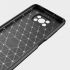 Púzdro CARBON CASE pre XIAOMI POCO X3 NFC - čierne