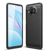 Púzdro CARBON CASE pre XIAOMI Mi 10T LITE 5G - čierne