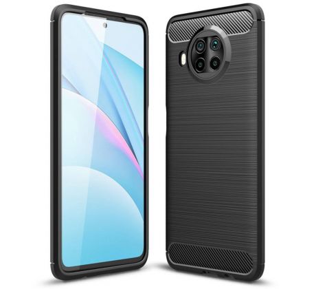 Púzdro CARBON CASE pre XIAOMI Mi 10T LITE 5G - čierne