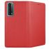Púzdro knižkové SMART BOOK CASE pre HUAWEI P SMART (2021) - červené