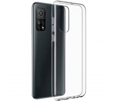 Púzdro SILIKÓNOVÉ ULTRA SLIM 0,2mm pre XIAOMI Mi 10T/10T PRO - transparentné