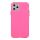 Púzdro SOLID SILICONE CASE pre APPLE iPHONE 11 (6,1") - ružové