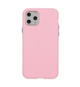 Púzdro SOLID SILICONE CASE pre APPLE iPHONE 11 PRO (5,8") - jasno ružové
