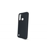 Púzdro SOLID SILICONE CASE pre MOTOROLA MOTO G8 POWER LITE - čierne