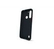 Púzdro SOLID SILICONE CASE pre MOTOROLA MOTO G8 POWER LITE - čierne