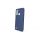 Púzdro SOLID SILICONE CASE pre MOTOROLA MOTO G8 POWER LITE - tmavo modré
