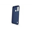 Púzdro SOLID SILICONE CASE pre MOTOROLA MOTO G8 POWER LITE - tmavo modré