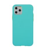 Púzdro SOLID SILICONE CASE pre APPLE iPHONE 12/12 PRO (6,1") - zelené