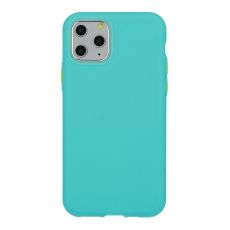 Púzdro SOLID SILICONE CASE pre APPLE iPHONE 12/12 PRO (6,1") - zelené