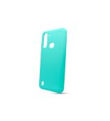 Púzdro SOLID SILICONE CASE pre MOTOROLA MOTO G8 POWER LITE - zelené