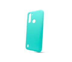 Púzdro SOLID SILICONE CASE pre MOTOROLA MOTO G8 POWER LITE - zelené