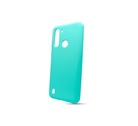 Púzdro SOLID SILICONE CASE pre MOTOROLA MOTO G8 POWER LITE - zelené