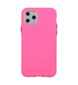 Púzdro SOLID SILICONE CASE pre APPLE iPHONE 12/12 PRO (6,1") - ružové
