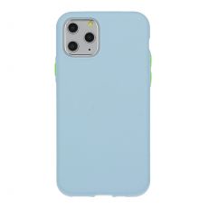 Púzdro SOLID SILICONE CASE pre MOTOROLA MOTO G8 POWER LITE - modré