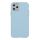 Púzdro SOLID SILICONE CASE pre MOTOROLA MOTO G8 POWER LITE - modré
