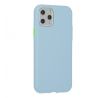 Púzdro SOLID SILICONE CASE pre MOTOROLA MOTO G8 POWER LITE - modré