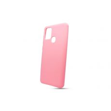 Púzdro SOLID SILICONE CASE pre SAMSUNG GALAXY A21s (A217F) - jasno ružové