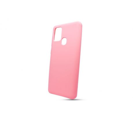 Púzdro SOLID SILICONE CASE pre SAMSUNG GALAXY A21s (A217F) - jasno ružové