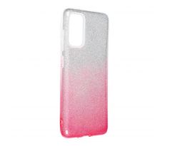 Púzdro SHINING CASE pre SAMSUNG GALAXY S20 (G980F) - ružovo strieborné