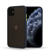 Púzdro COLOR BUTTON CASE pre APPLE IPHONE 11 (6,1") - modré