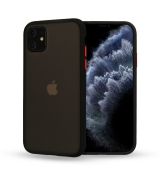 Púzdro COLOR BUTTON CASE pre APPLE iPHONE 12 MINI (5,4") - čierne