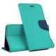Púzdro knižkové diárové FANCY pre HUAWEI P40 LITE  - mätovo modré