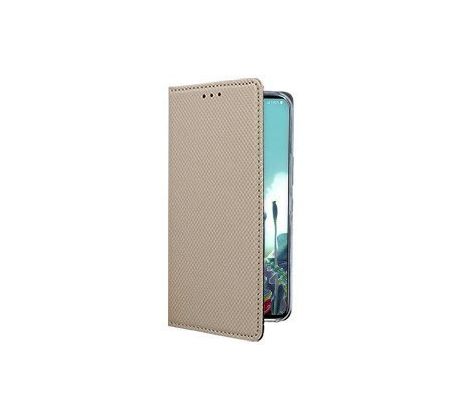 Púzdro knižkové SMART BOOK CASE pre LG Q70 - zlaté