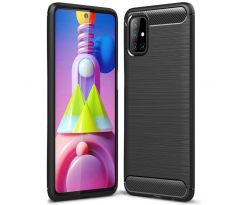 Púzdro CARBON CASE pre SAMSUNG GALAXY M51 (M515F) - čierne