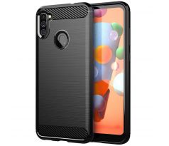 Púzdro CARBON CASE pre SAMSUNG GALAXY M11 (M115F) - čierne