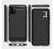 Púzdro CARBON CASE pre SAMSUNG GALAXY A31 (A315F) - čierne